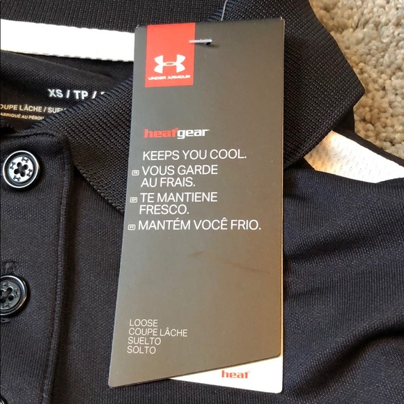 NWT Women’s Under Armour Color Block Polo Shirt - Picture 10 of 13